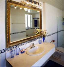 欧美复古卫浴镜子 洗手间酒店浴室镜 厂家批发 长方形半身挂镜
