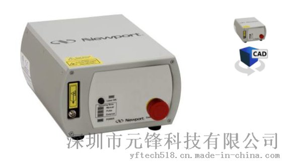 光谱稳定L型激光模块 Newport1064nm/多模/50mW/FC /APC光纤耦合光隔离器/SDM1064-50FA-L-IS