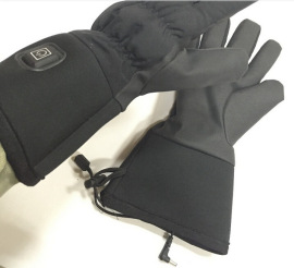 唯米冬季发热手套保暖摩托车手套 骑行手套防寒保暖 加厚保暖手套 可充电