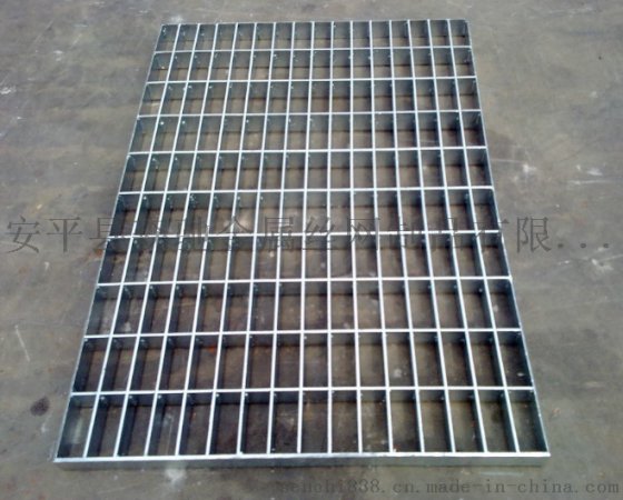 镀锌钢制网格板 平台钢格板 金属方形网格板