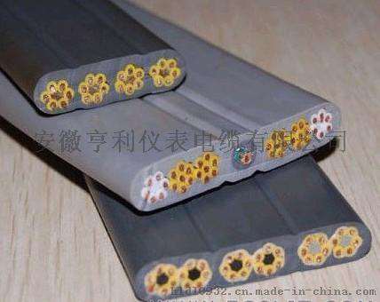 杭州钢铁硅橡胶耐磨扁电缆XFNH-DJFGPR