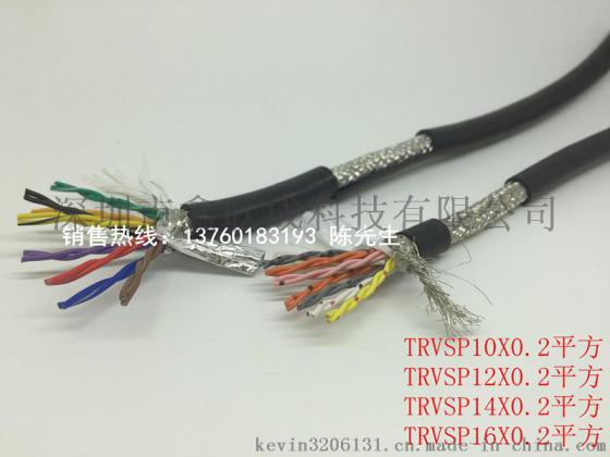 TPU耐磨拖链电缆 TPE高耐磨自动化机械设备拖链电缆 可替代进口耐磨拖链电缆