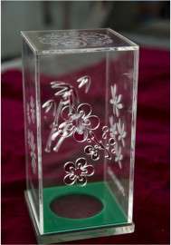 透明酒盒 亚克力盒子 七彩云有机玻璃制品 有机玻璃盒子