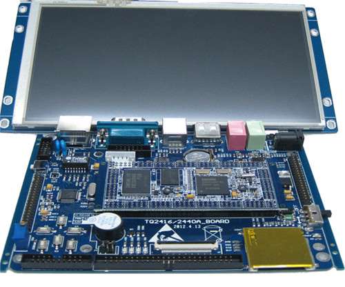 ARM9 TQ2440完美的替代款--S3C2416嵌入式开发板 TQ2416+7寸电容屏