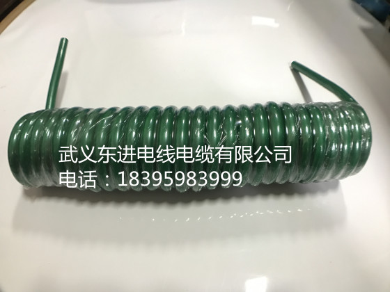 武义东进厂家直销 牵引车/拖挂车螺旋电缆 特殊车辆7芯电缆 定制生产