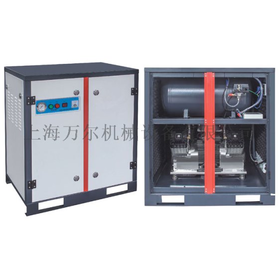 制氧机用无油活塞压缩机      主机质保3年220-380V电压